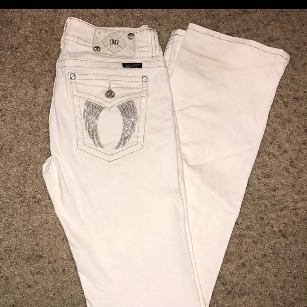 WHITE MISS JEANS size 30×34